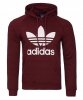 Adidas Originals bluza kangurka z kapturem bordowa męska